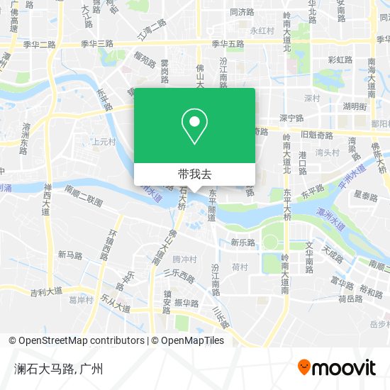 澜石大马路地图