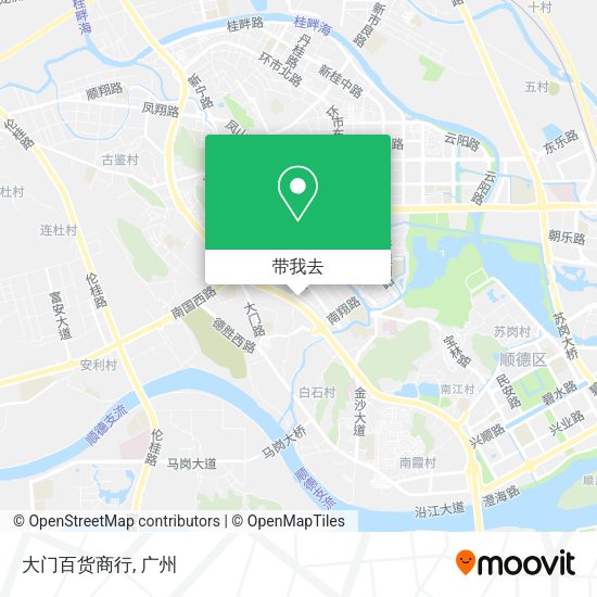 大门百货商行地图