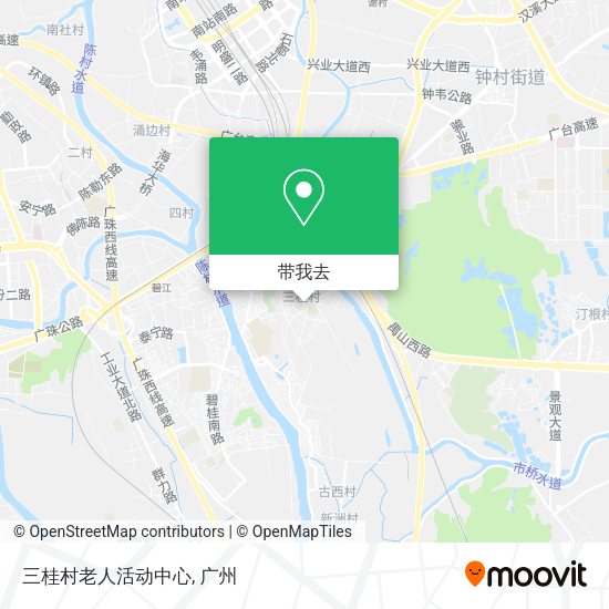 三桂村老人活动中心地图