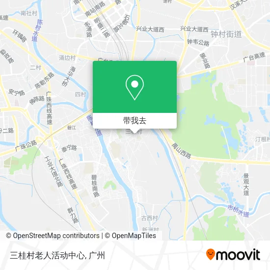 三桂村老人活动中心地图