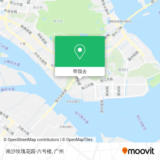 南沙玫瑰花园-六号楼地图