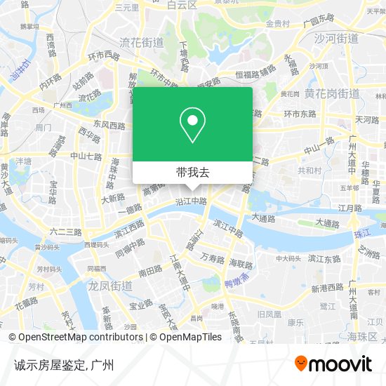 诚示房屋鉴定地图