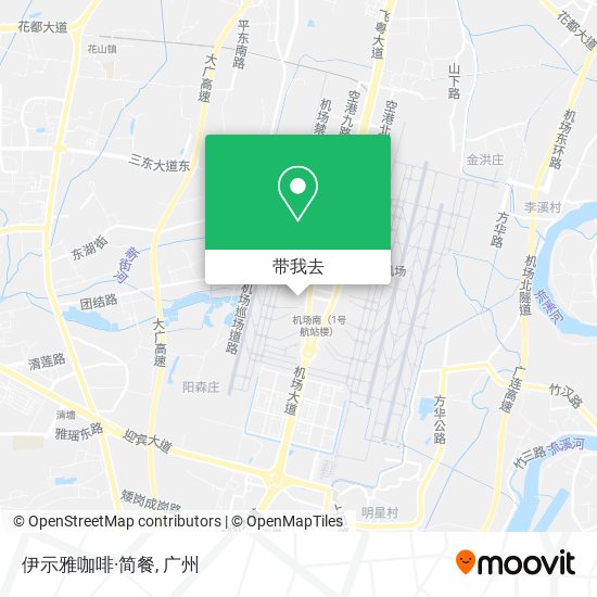 伊示雅咖啡·简餐地图