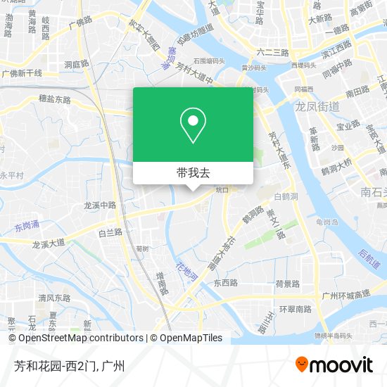 芳和花园-西2门地图