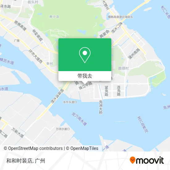 和和时装店地图