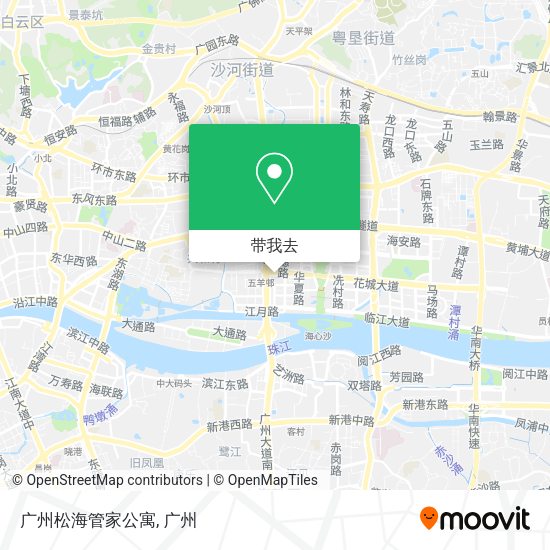 广州松海管家公寓地图