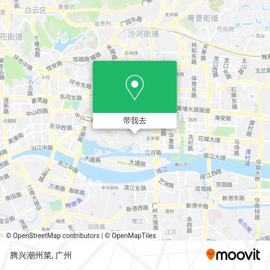 腾兴潮州菜地图