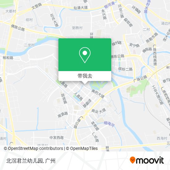 北滘君兰幼儿园地图
