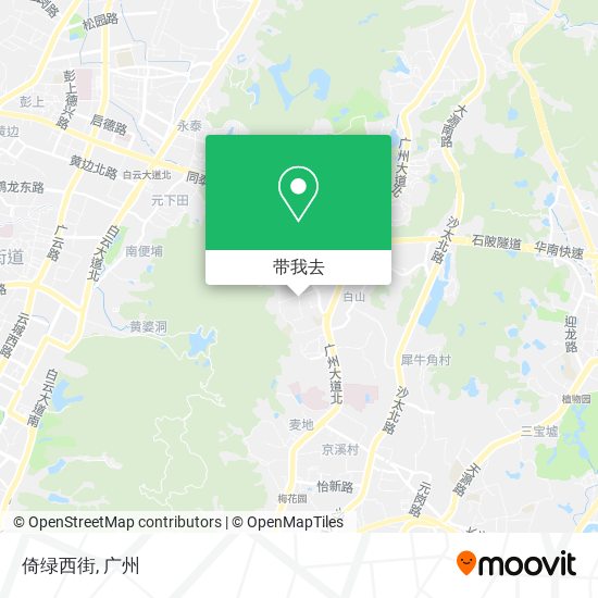 倚绿西街地图