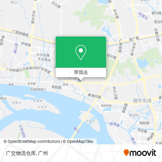 广交物流仓库地图