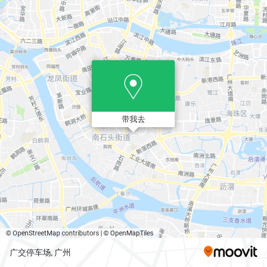 广交停车场地图