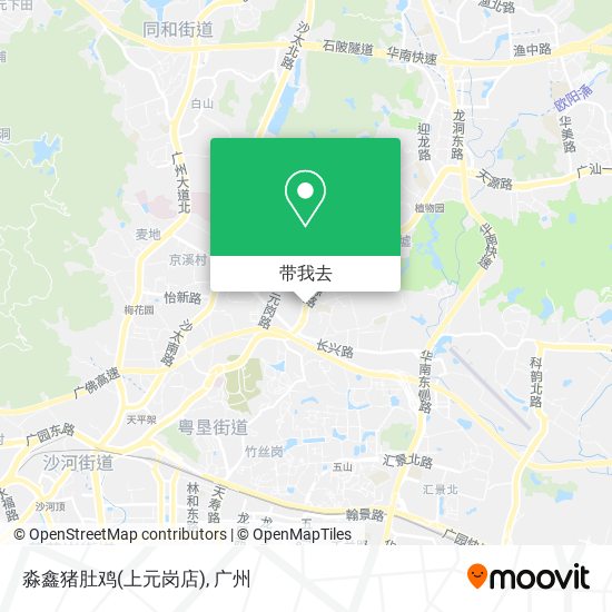 淼鑫猪肚鸡(上元岗店)地图