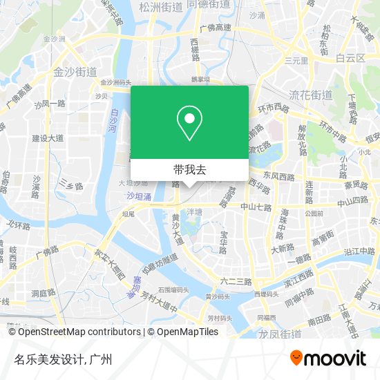 名乐美发设计地图