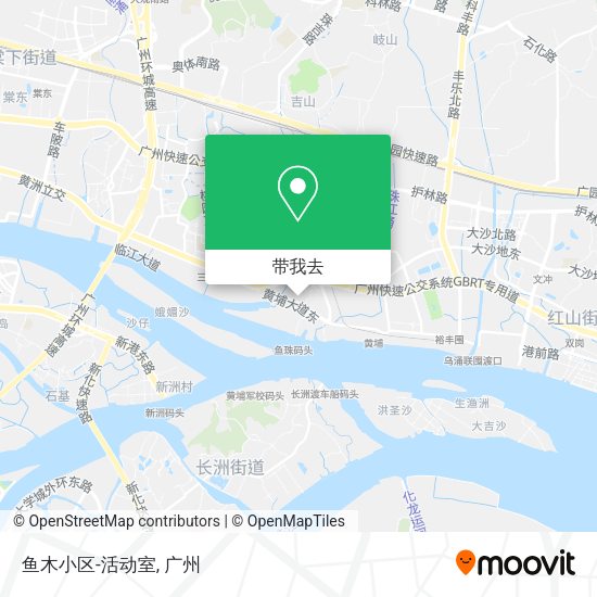 鱼木小区-活动室地图