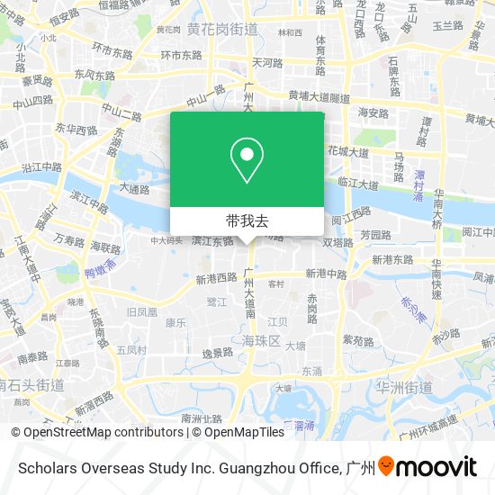 Scholars Overseas Study Inc. Guangzhou Office地图