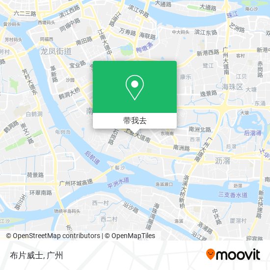 布片威士地图