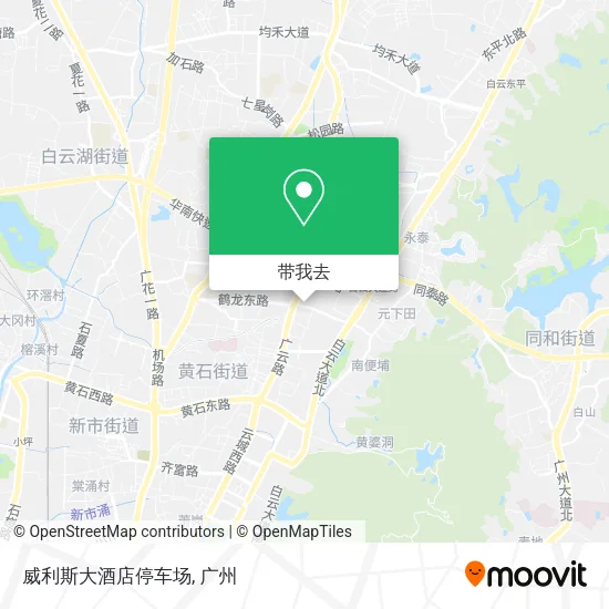 威利斯大酒店停车场地图