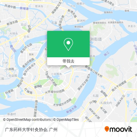 广东药科大学针灸协会地图