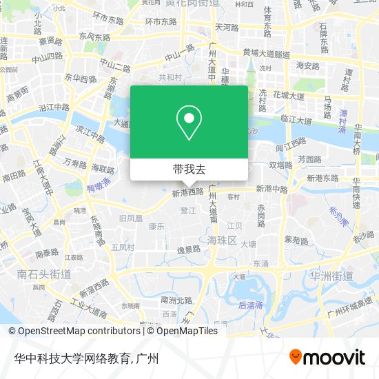 华中科技大学网络教育地图
