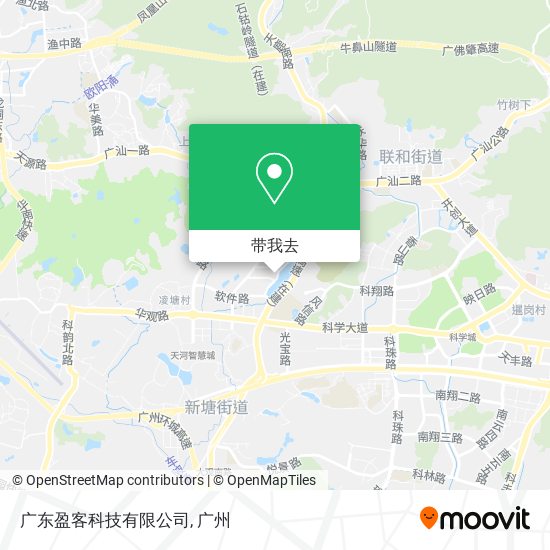 广东盈客科技有限公司地图