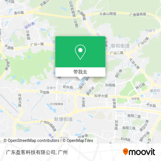 广东盈客科技有限公司地图