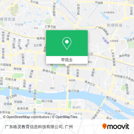 广东格灵教育信息科技有限公司地图
