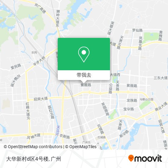 大华新村d区4号楼地图