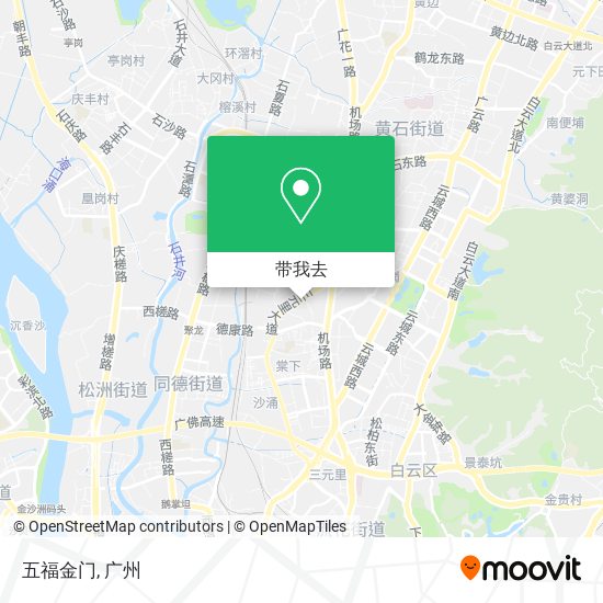 五福金门地图