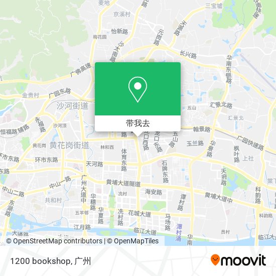 1200 bookshop地图