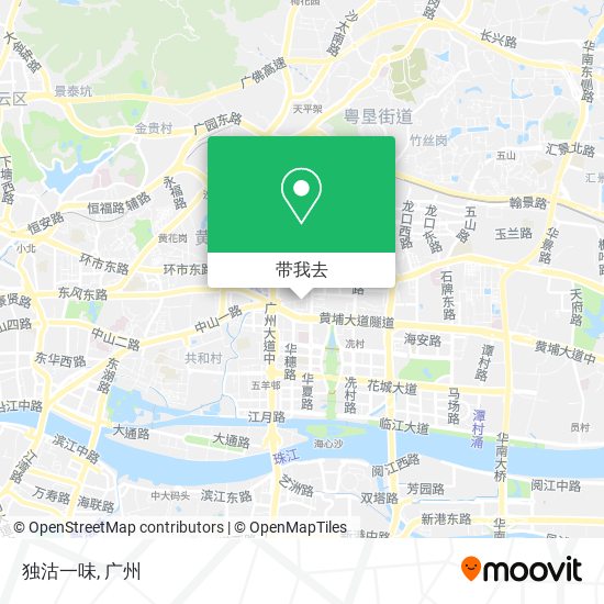独沽一味地图