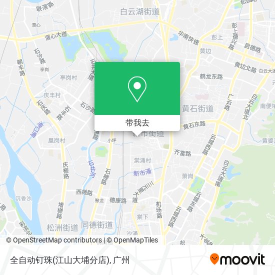 全自动钉珠(江山大埔分店)地图