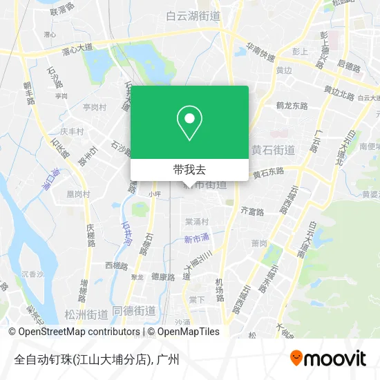 全自动钉珠(江山大埔分店)地图