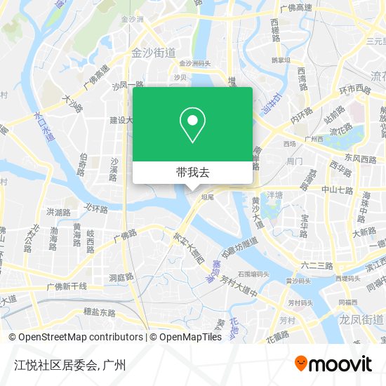 江悦社区居委会地图
