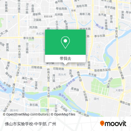 佛山市实验学校-中学部地图
