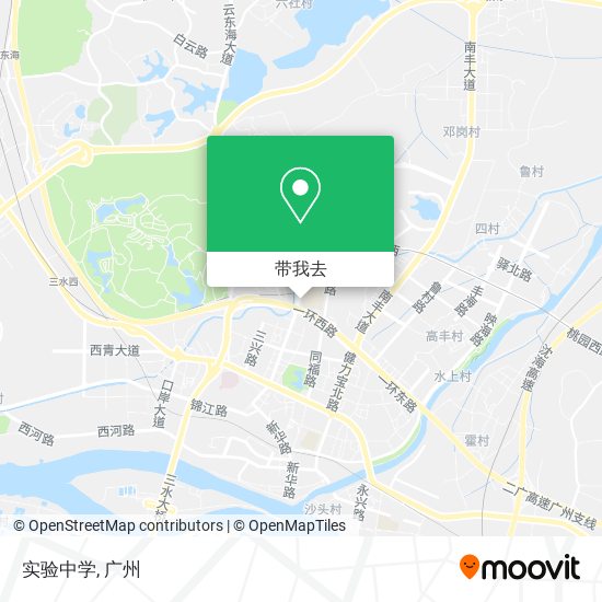实验中学地图