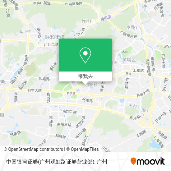 中国银河证券(广州观虹路证券营业部)地图