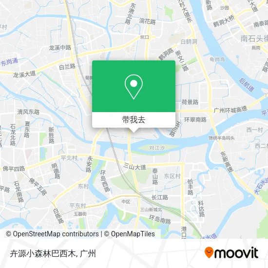 卉源小森林巴西木地图