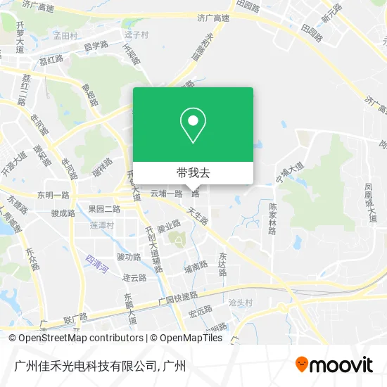 广州佳禾光电科技有限公司地图