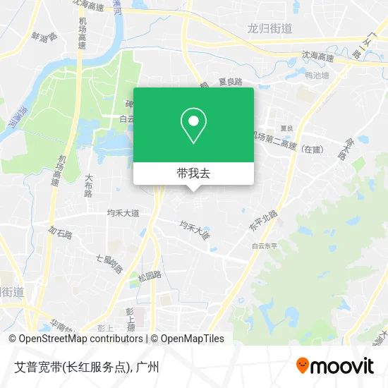 艾普宽带(长红服务点)地图