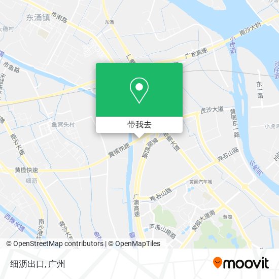 细沥出口地图