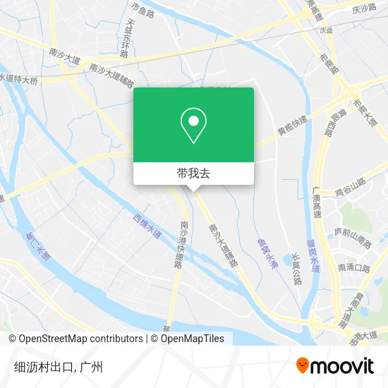 细沥村出口地图