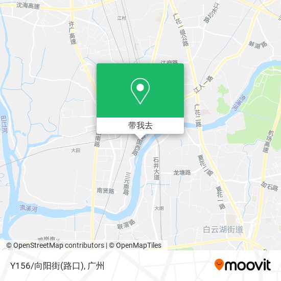 Y156/向阳街(路口)地图
