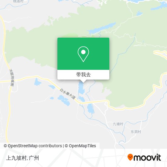 上九坡村地图