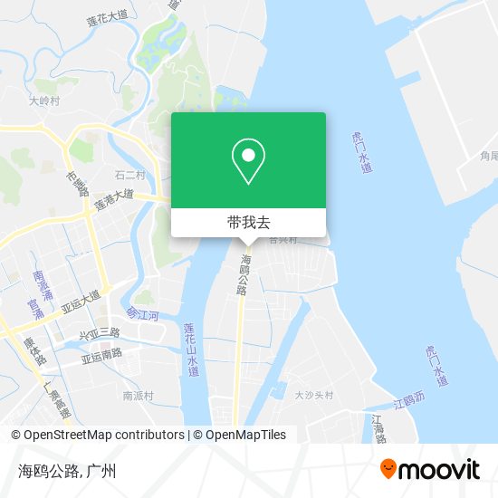 海鸥公路地图