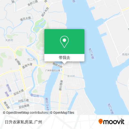 日升农家私房菜地图