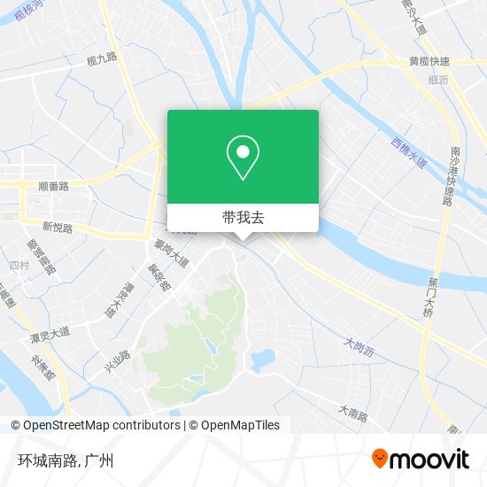 环城南路地图