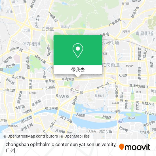 zhongshan ophthalmic center sun yat sen university地图