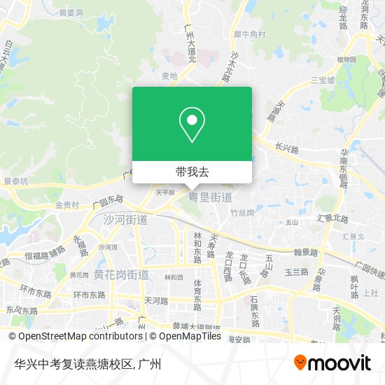 华兴中考复读燕塘校区地图