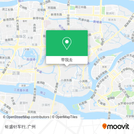 钜盛针车行地图