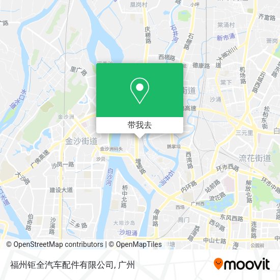 福州钜全汽车配件有限公司地图